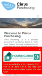 Mobile Screenshot of cirruspurchasing.co.uk